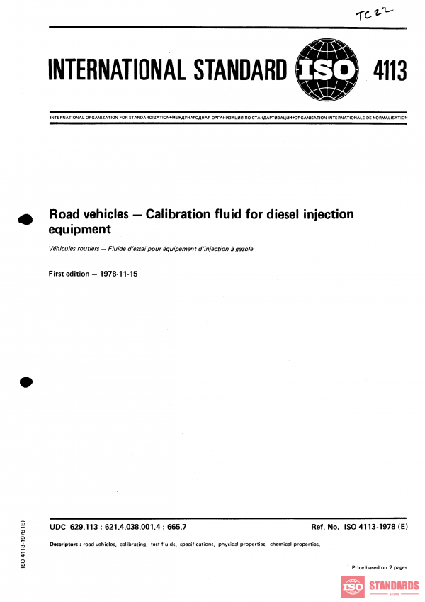 ISO 4113:1978 PDF