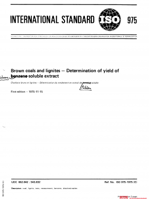 ISO 975:1975 PDF