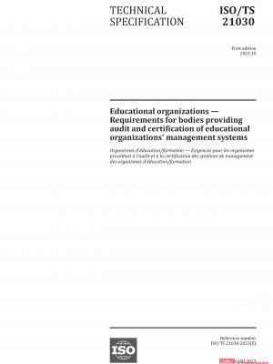 ISO/TS 21030:2023 PDF