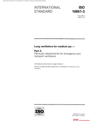 ISO 10651 3:1997 PDF