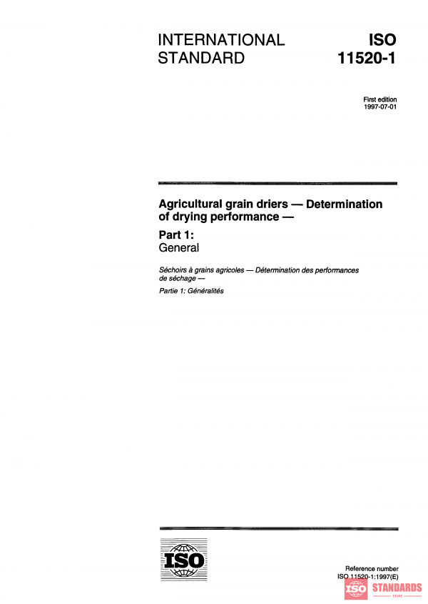 ISO 11520-1:1997 PDF