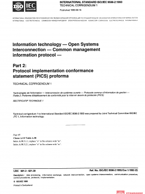 ISO/IEC 9596-2:1993/COR1:1993 PDF