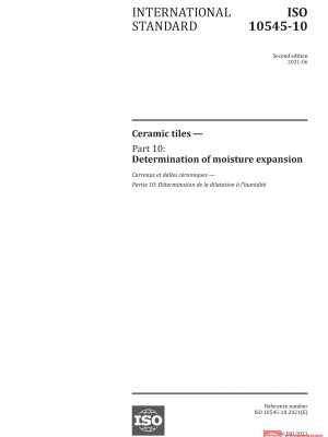 ISO 10545-10:2021 PDF