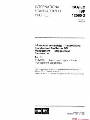 ISO/IEC ISP 12060-2:1995 PDF