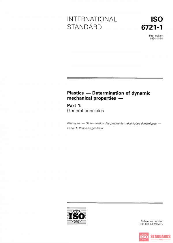 ISO 6721-1:1994 PDF