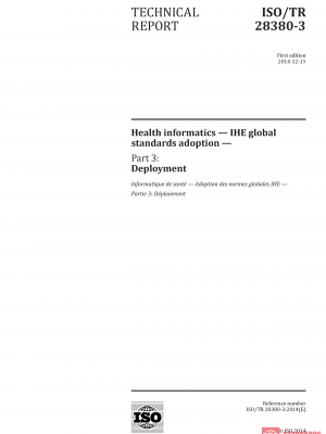 ISO/TR 28380-3:2014 PDF