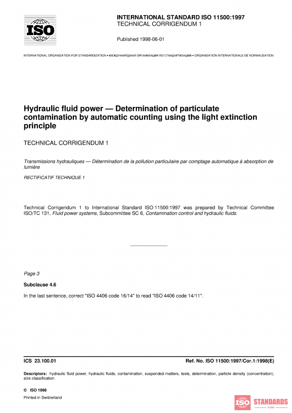 ISO 11500:1997/Cor 1:1998 PDF