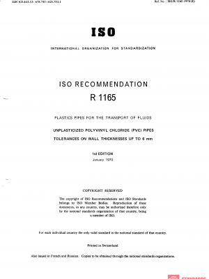 ISO/R 1165:1970 PDF