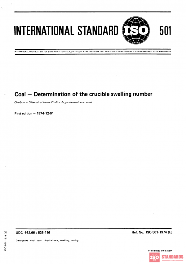 ISO 501:1974 PDF