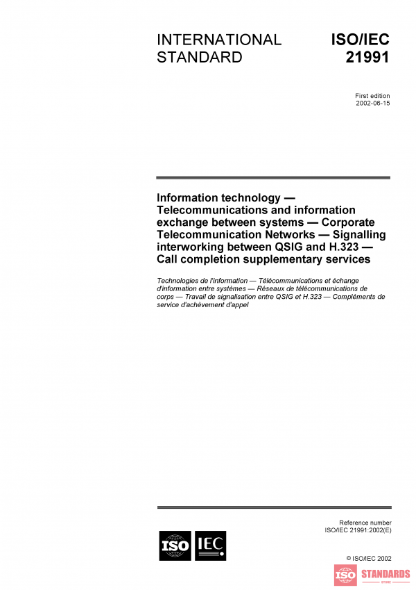 ISO/IEC 21991:2002 PDF