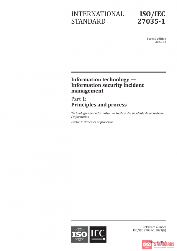 ISO/IEC 27035-1:2023 PDF