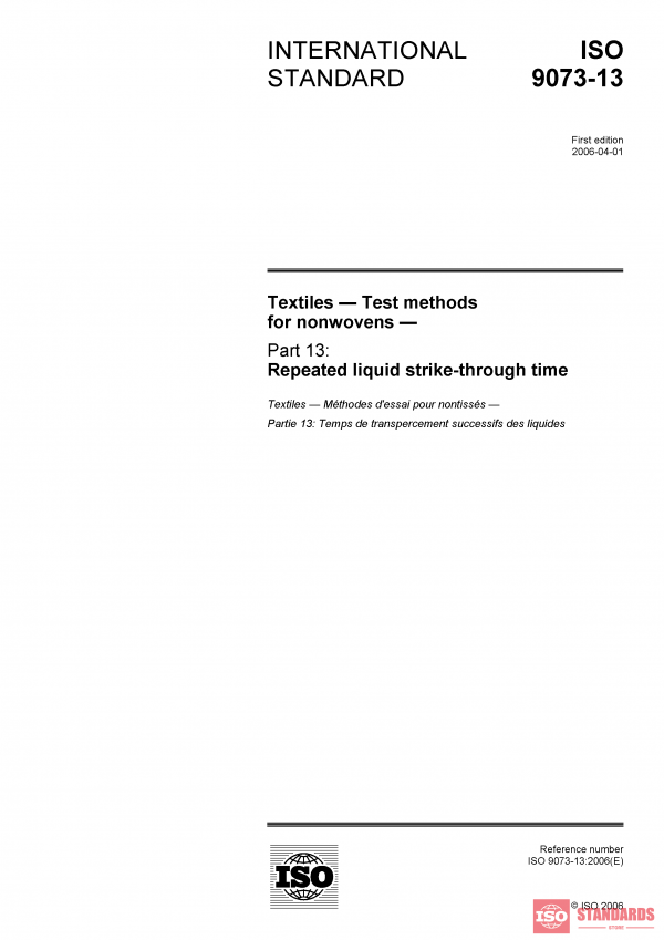 ISO 9073-13:2006 PDF