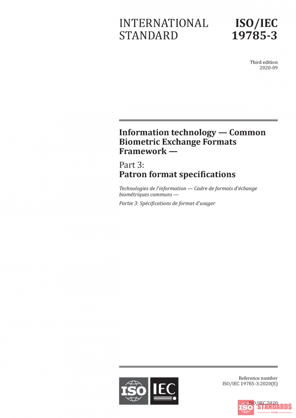 ISO/IEC 19785-3:2020 PDF