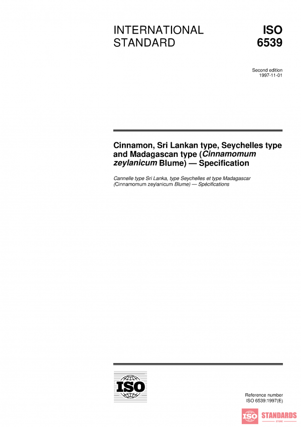 ISO 6539:1997 PDF