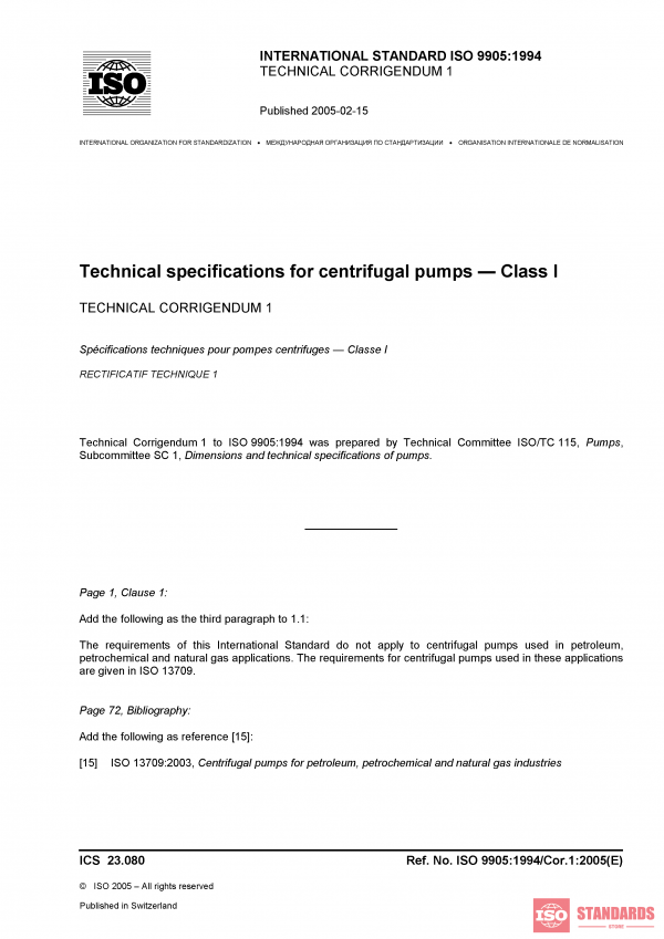ISO 9905:1994/Cor 1:2005 PDF