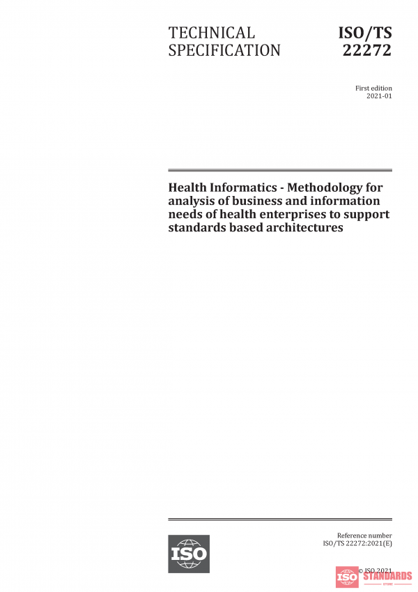 ISO/TS 22272:2021 PDF