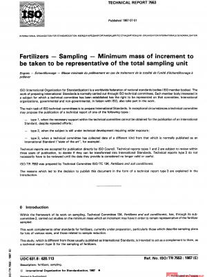ISO/TR 7553:1987 PDF