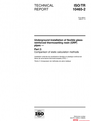 ISO/TR 10465-2:1999 PDF
