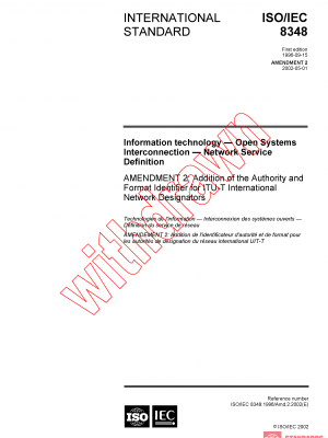 ISO/IEC 8348:1996/AMD2:2002 PDF