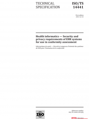 ISO/TS 14441:2013 PDF