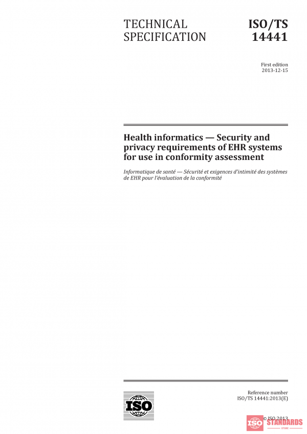 ISO/TS 14441:2013 PDF