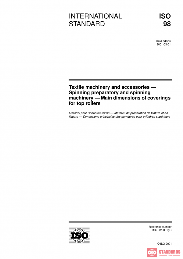 ISO 98:2001 PDF