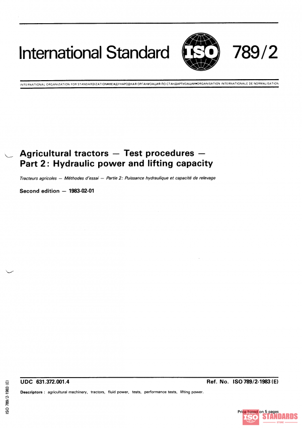 ISO 789-2:1983 PDF