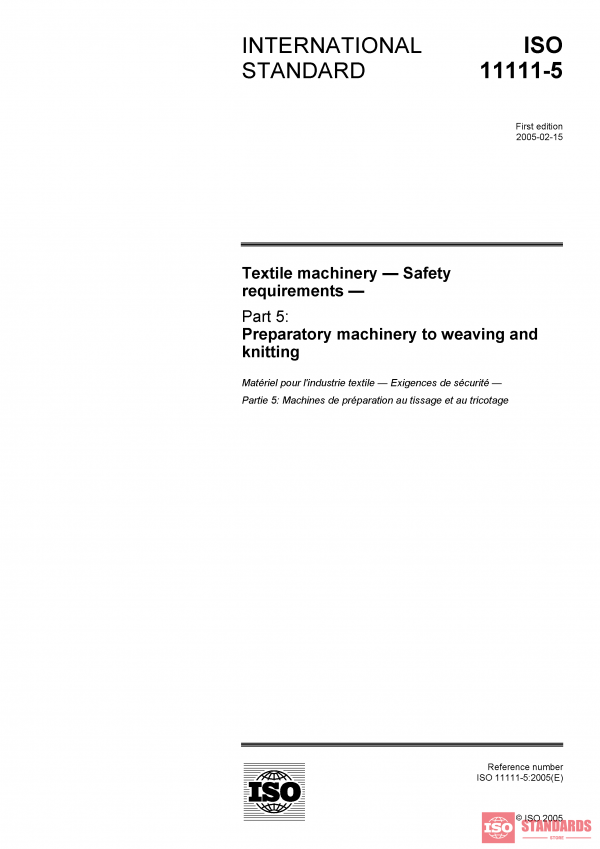 ISO 11111-5:2005 PDF