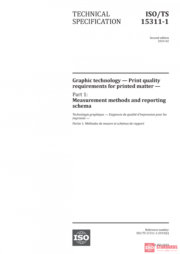 ISO/TS 15311-1:2019 PDF