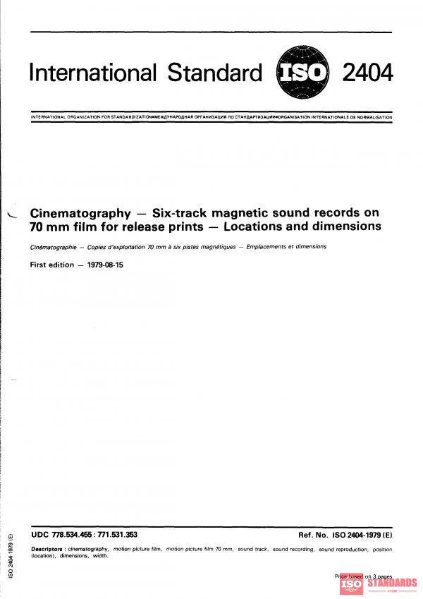 ISO 2404:1979 PDF
