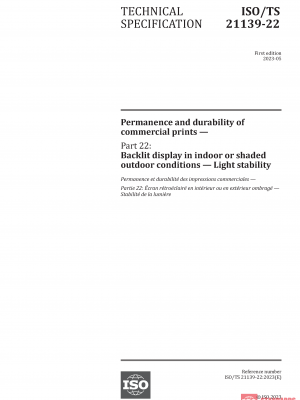 ISO/TS 21139-22:2023 PDF