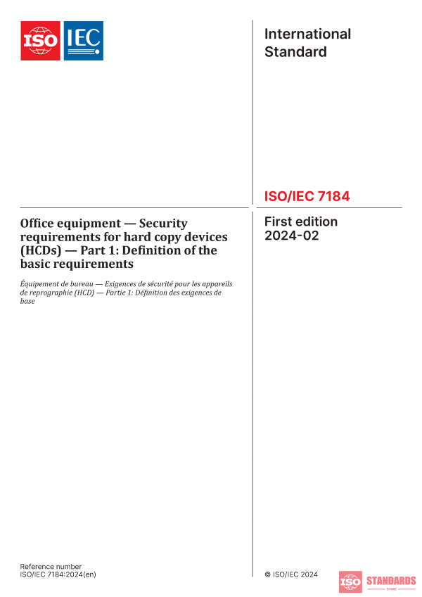 ISO/IEC 7184:2024 PDF