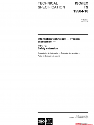 ISO/IEC TS 15504-10:2011 PDF