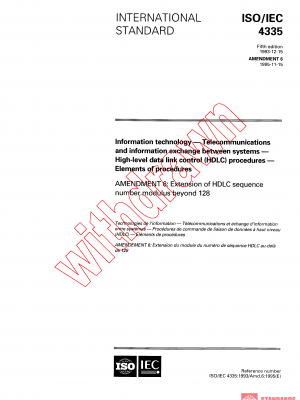 ISO/IEC 4335:1993/AMD6:1995 PDF