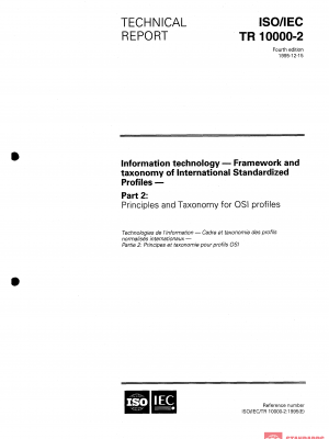 ISO/IEC TR 10000-2:1995 PDF