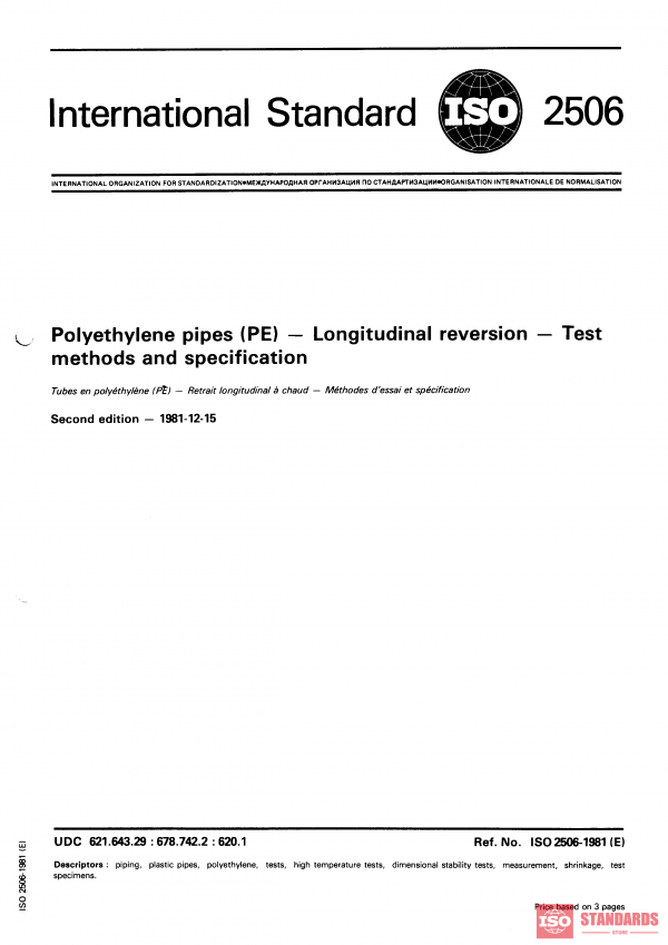 ISO 2506:1981 PDF