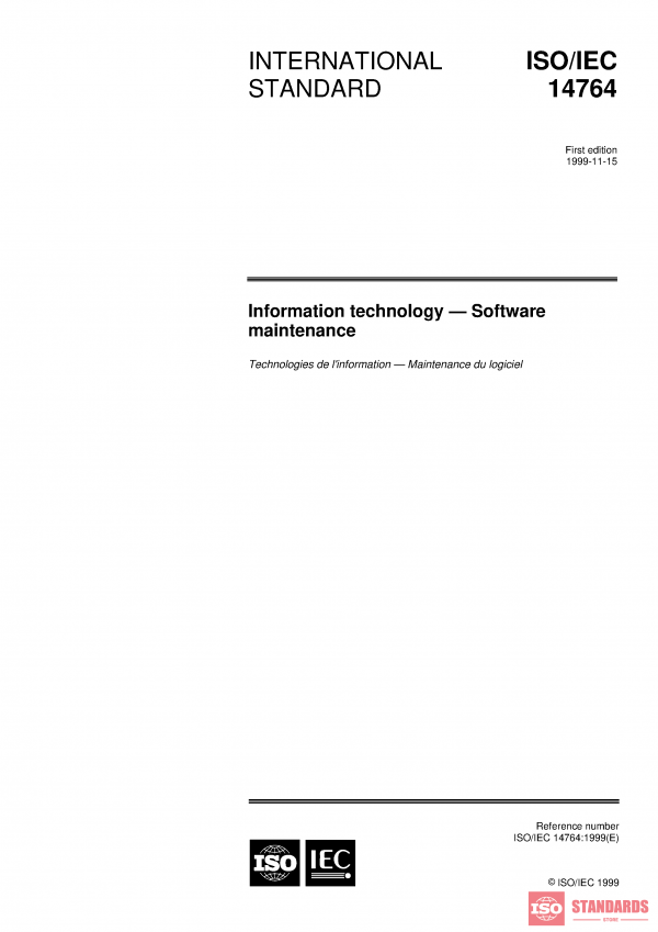 ISO/IEC 14764:1999 PDF