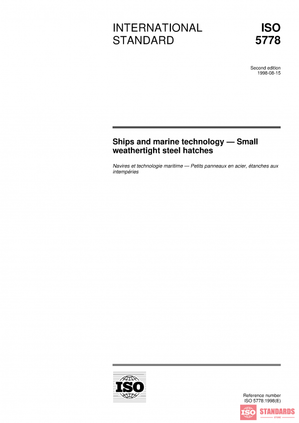 ISO 5778:1998 PDF