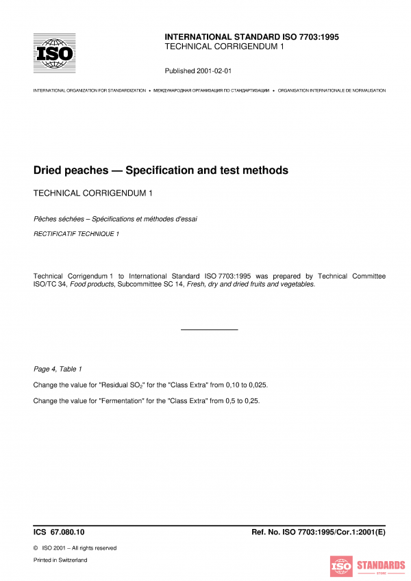 ISO 7703:1995/Cor 1:2001 PDF