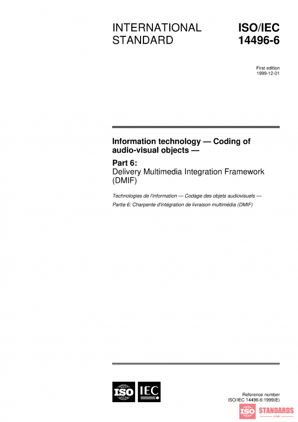 ISO/IEC 14496-6:1999 PDF