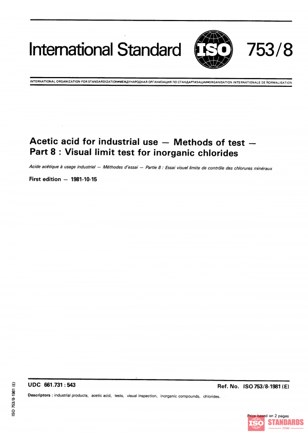 ISO 753-8:1981 PDF