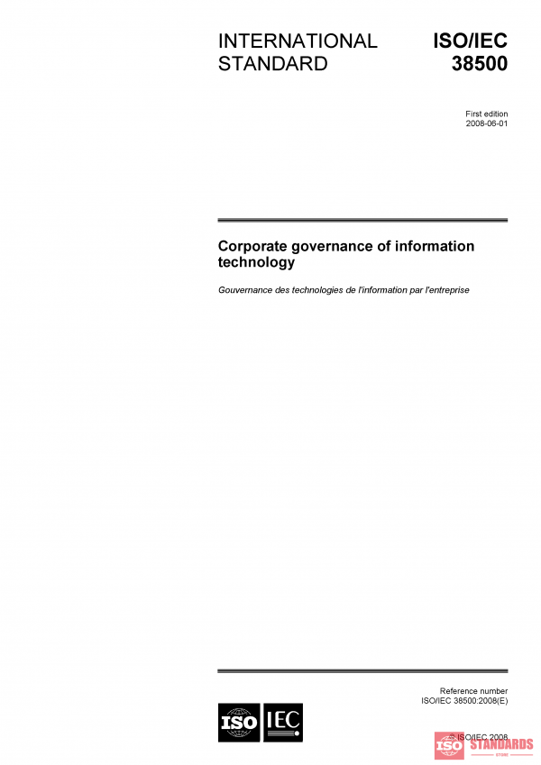 ISO/IEC 38500 :2008 PDF