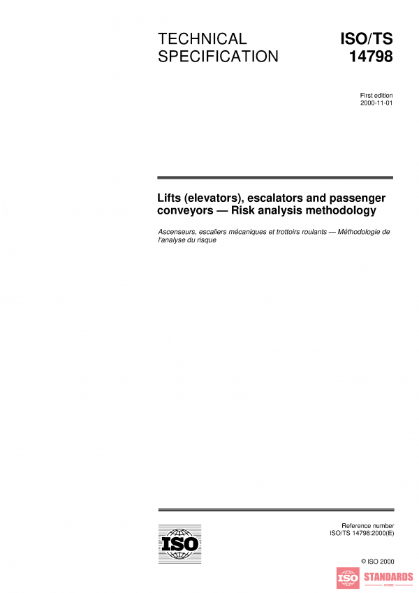 ISO/TS 14798:2000 PDF