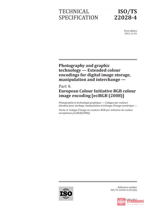 ISO/TS 22028-4:2012 PDF