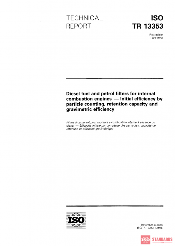 ISO/TR 13353:1994 PDF