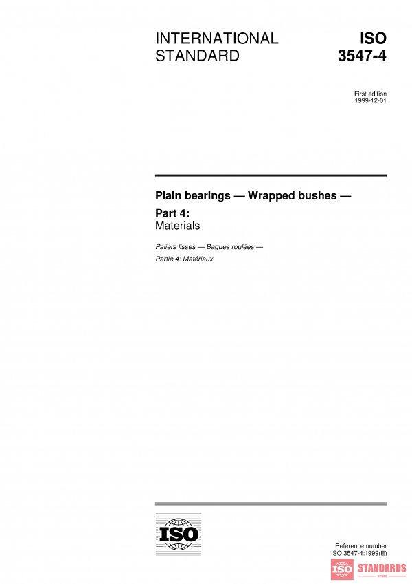 ISO 3547-4:1999 PDF