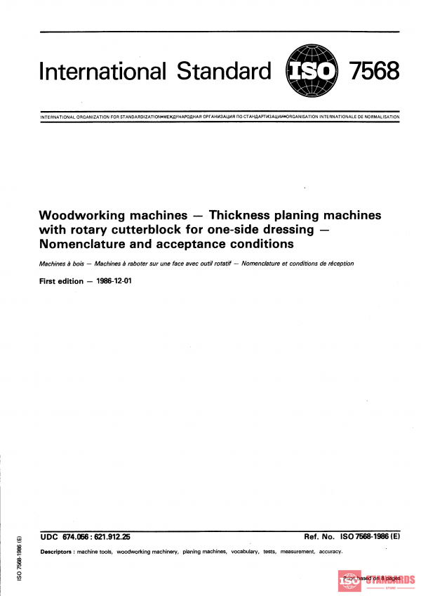 ISO 7568:1986 PDF