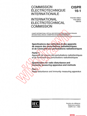 CISPR 16-1:1993 PDF
