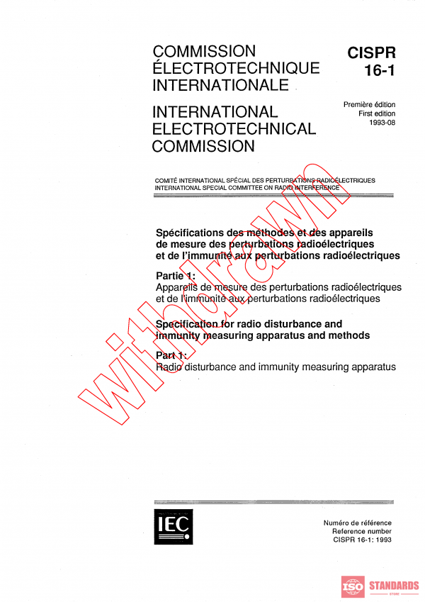 CISPR 16-1:1993 PDF