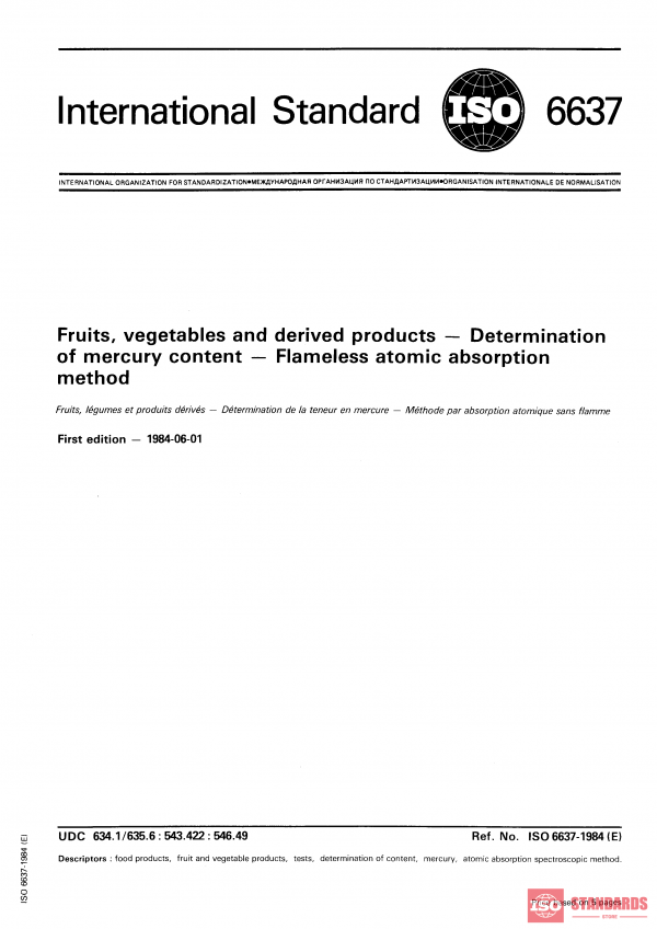 ISO 6637:1984 PDF
